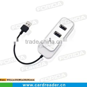 Forida Colorful Fashion Usb2.0 4 Por Hub thumbnail-1