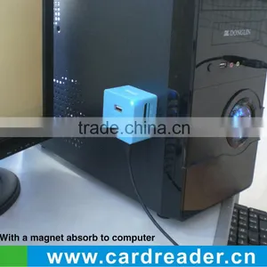 New Arrival Usb Hub Card Reader Combo thumbnail-1