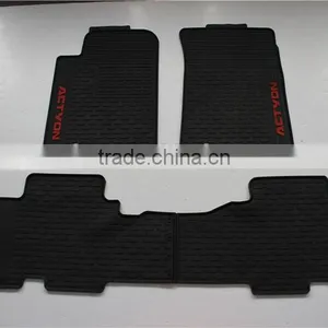 Car Floor Cover Auto Mat for Ssangyong Actyon Sports Full Set With Cargo Liner thumbnail-2
