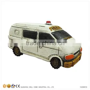 Decorative Refrigerator Magnets Toy Police Van Model thumbnail-1