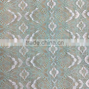 TH-8822 Knitting Type Nylon Polyester Two Tone Lace Fabric for Evening Dress thumbnail-2