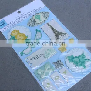 2014 New Fashion Decoration PVC 3D Layer Sticker thumbnail-1
