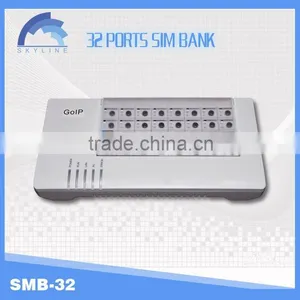 Hot Sales !! 32 Sim Bank /asterisk Voip Pbx for Server Gsm Gateway thumbnail-1