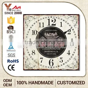 2016 New Style Price Cutting Rustic Antique Traditional Wall Clock thumbnail-1