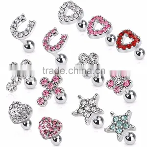 Tragus Helix Cartilage Ear Stud Ear Piercing Stud thumbnail-1