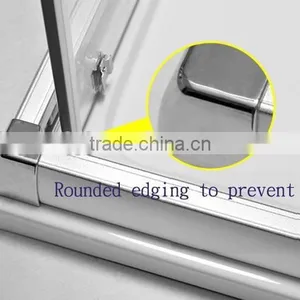 Rectangle Hinged Tempered Glass Shower Enclosure for Bathroom With CE ANSI thumbnail-5
