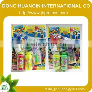 2014 Musical Funny Cartoon Bubble Gun With Soap Water for Children thumbnail-1