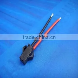 JST SM 2 Pin Male + Female Connector Black for LED Strip Power Cable Connection. thumbnail-2