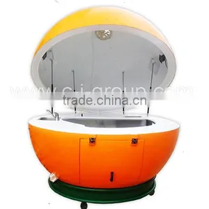 Outdoor Fiberglass Buffet Orange Kiosk FRP Food Tailor thumbnail-2
