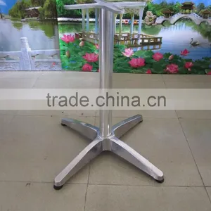 Hardware Aluminum Folding Furniture Legs Table Base Coffee Shop Restaurant Table Folded Table Base (F2H5) thumbnail-2