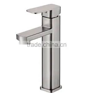 Nickle Color Simple Modern Design High Quality Wash Basin Mixer Tap thumbnail-4