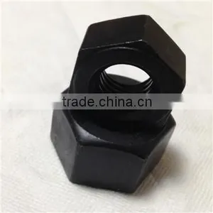 High Quality 2h Heavy Hex Nut Black Color Carbon Steel thumbnail-3