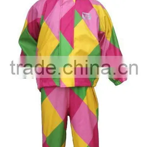Kid's All Over Printed PU Knitted Rain Sets, Rain Suit, Rain Wear thumbnail-1
