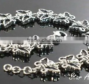 2012 Stainless Steel Jewelry,wholesale Good Quality Bracelet,stainless Steel Butterfly Bracelet Bangle B209 thumbnail-1