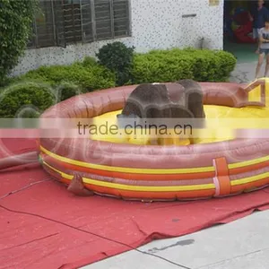 Wholesale Inflatable Farm Bull Riding Bull Rodeo Mechanical Bull Machine China Suppliers and Manufacturers thumbnail-5