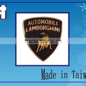 Saffron Car Aluminum Cute Metal Epoxy Sticker thumbnail-1
