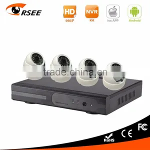 Poe Nvr Kit With Mini Dome ip Camera 4ch 1.3mp Cctv Camera Kit Quality Choice thumbnail-2
