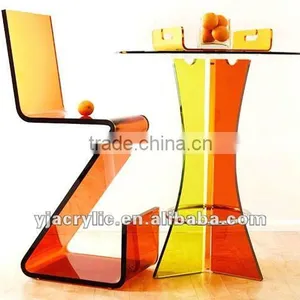 Colored Acrylic Chairs thumbnail-1