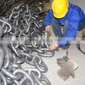 Anchor Chain Stud Link of Mooring Ship For Sale thumbnail-1