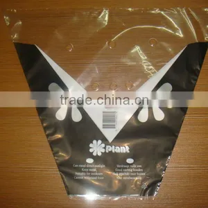 Plastic Clear Perforated Flower Wrapping Sleeve Bag/ Opp Plastic Packaging Flower Sleeve Bag thumbnail-1