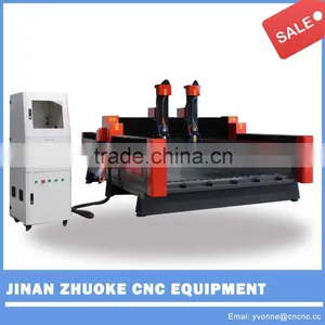 Z 500mm Two Heads 1530 Marble Granite Tombstone Engraving Machine 1500*3000mm thumbnail-1