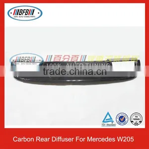 2015 New Listing W205 Carbon Fiber Rear Bumper Diffuser For Mercedes W205 Sedan thumbnail-2
