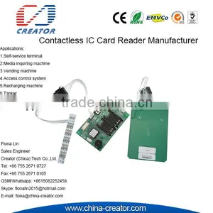 Access Security System USB Interface RFID Contactless Card Reader thumbnail-4