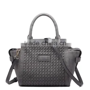 Stylish Grey Color Top Handle Fashion Women Handbag thumbnail-1