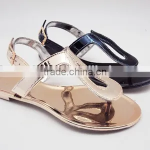 2015 New Ladies Glossy Dress Shoes Sandal thumbnail-1