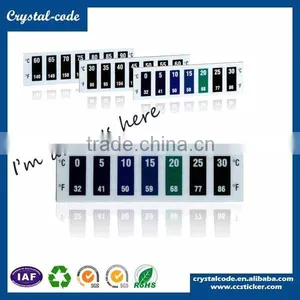 Temperature and Color Changing Sticker Label, Custom Labels Stickers, Blank Label Sticker thumbnail-1
