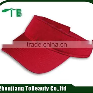 100%cotton Elastic Back Cotton Sun Visors thumbnail-4