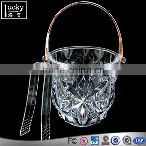 Custom Acrylic Transparent Portable Led Ciroc Ice Bucket for Bar Display thumbnail-1