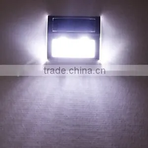 2LED Stainless Steel Solar Step Light thumbnail-2
