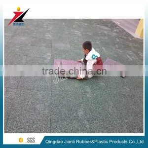 Cheap Rubber Tire EPDM Tile Floor thumbnail-3
