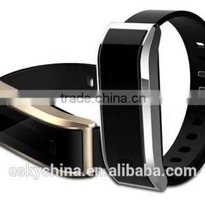 2016 New Products Waterproof IP-X6 LCD OLED TW07 Bluetooth V4.0 Fashion Sports Smart Bracelet Watch thumbnail-2