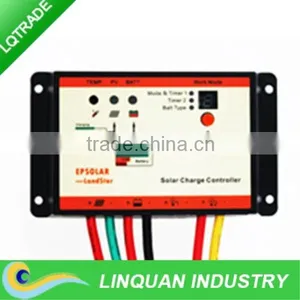 10A DC12V/24V Waterproof and Dual Load Output Solar Controller Regulator LS1024RPD thumbnail-1