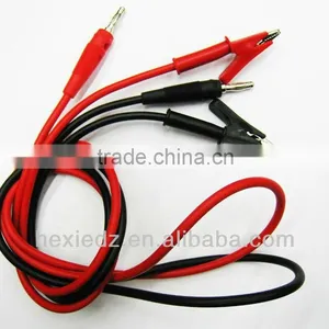 Test Cable Banana Plug Connect Alligator Clips thumbnail-1
