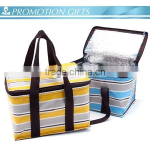 Insulated Water-Proof Lining Large Lunch Bag Cooler Tote Travel Picnic Bag Ice Pack 10L thumbnail-1