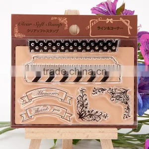 Fashionable Decorative Carton Rubber Stamp thumbnail-1