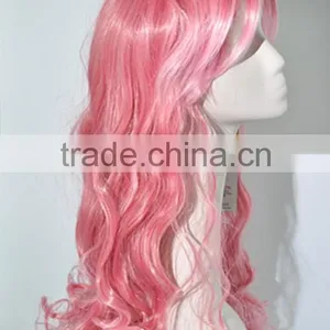 Alice Costume Pink Body Wave Wigs Cosplay Wigs N352 thumbnail-2