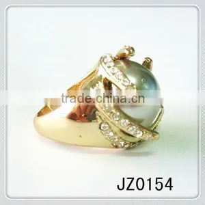 Dubai Gold Spiral Ring Yiwu Jewelry thumbnail-2
