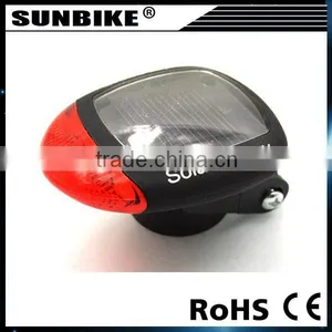 2015 Hot Sale Zhejiang Factory Cheap High Quailty Tail Solar Bike Light thumbnail-1