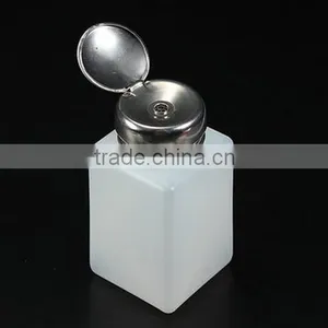 200ml Empty Nail Polish Remover Bottle / Liquid Press Pump Dispenser Bottle / Empty Nail Polish Bottles thumbnail-4