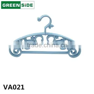 VA021 Various Style Cloth Hanger Store Suits Plastic Garment Laundry Hanger thumbnail-1