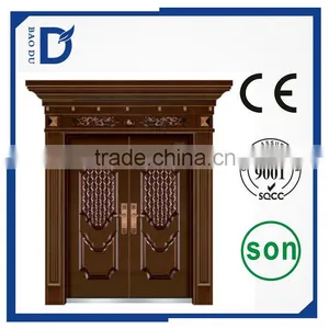 Security Steel Doors Non-standard Steel Security Doors With Transom thumbnail-5