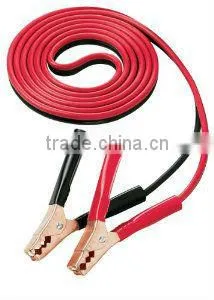 10-Gauge Copper Clad Aluminum Booster Cable, 12-Foot, Red & Black thumbnail-1