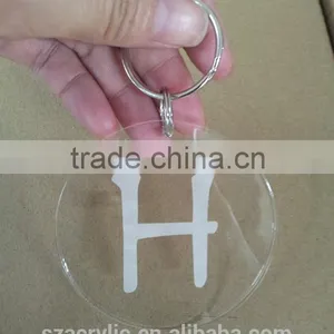 Acrylic Key Ring With Laser Letter,Acrylic Key Chain With Laser Letter thumbnail-2