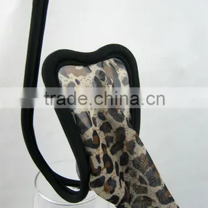 New Arrival Hot Sale Leopard Pritned c String Men thumbnail-1