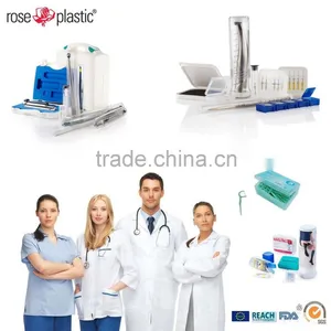 Plastic Medical Packaging Tubes Boxes for Medical Socks thumbnail-1