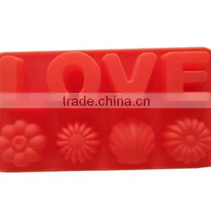 Silicone Love Chocolate Mold,silicone Fondant Mould thumbnail-3